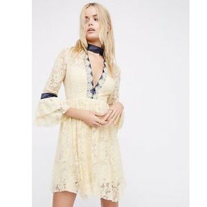 Gilded Lace Dress